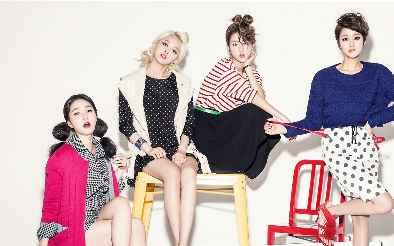Spica Korejky hudební idol kombinační tapety HD #16 - 1280x800