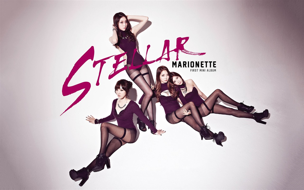 Stellar korejský hudební dívčí skupina tapety HD #12 - 1280x800