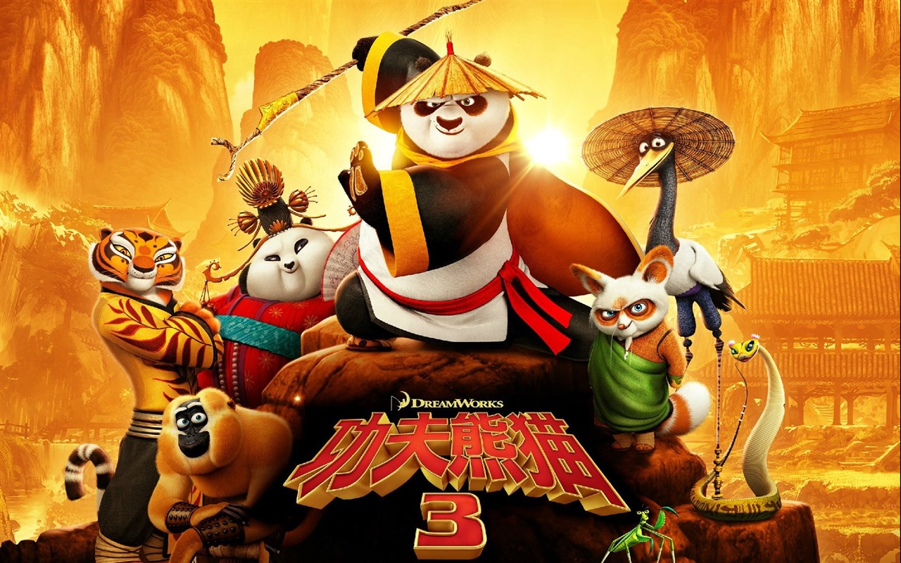 Kung Fu Panda 3, HD film tapety na plochu #6 - 1280x800