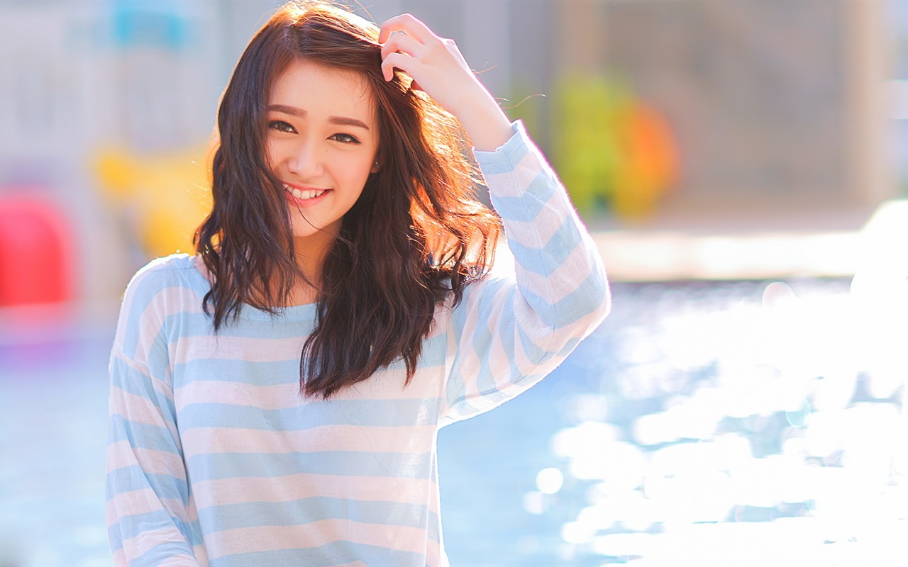 清純可愛年輕的亞洲女孩 高清壁紙合集(一) #22 - 1280x800