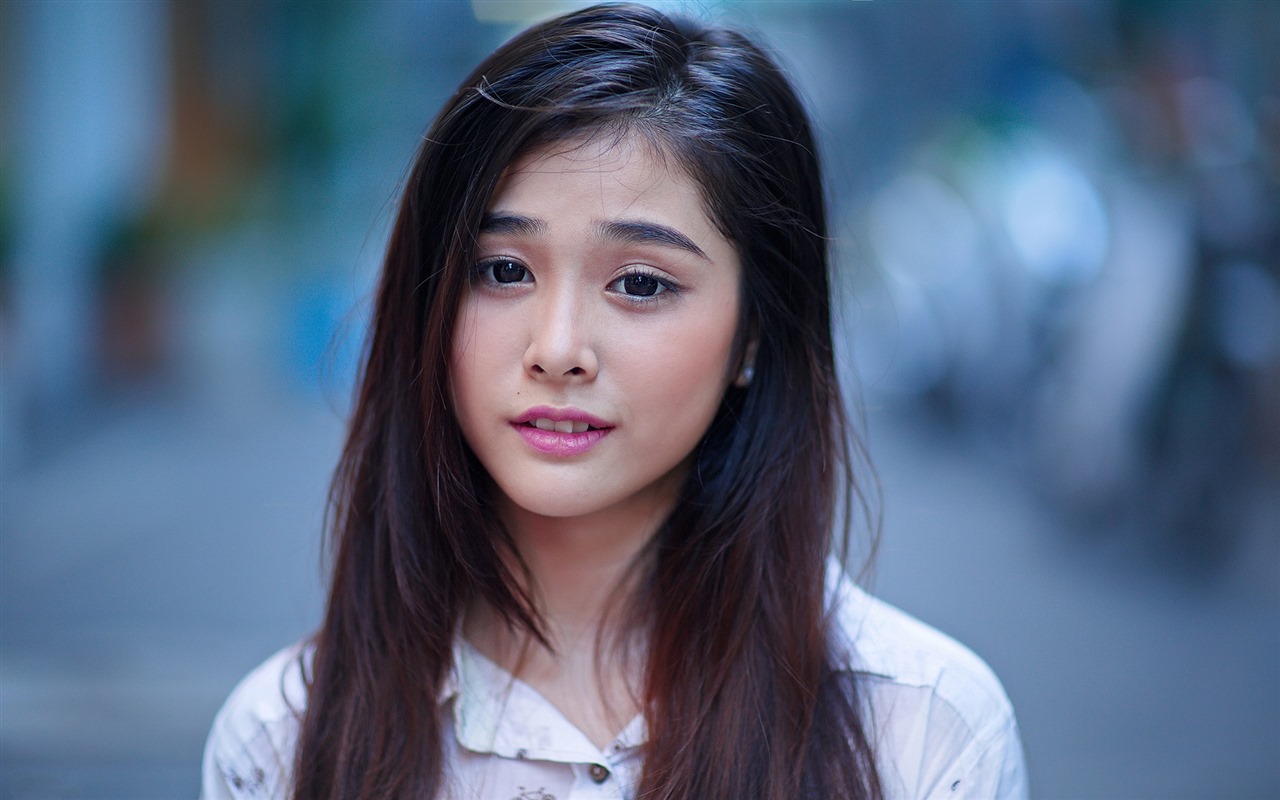 Čistá a krásná mladá Asiatka kolekce HD tapety na plochu (1) #31 - 1280x800