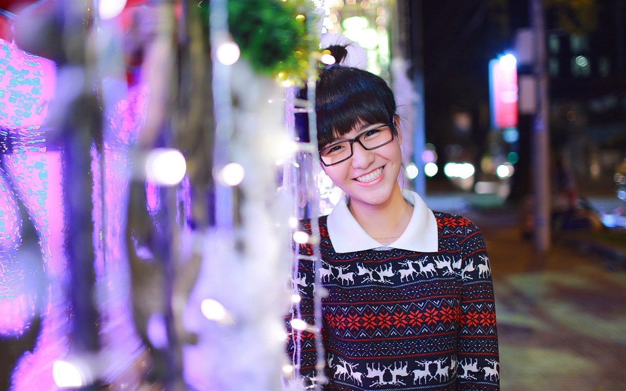 清純可愛年輕的亞洲女孩 高清壁紙合集(二) #22 - 1280x800