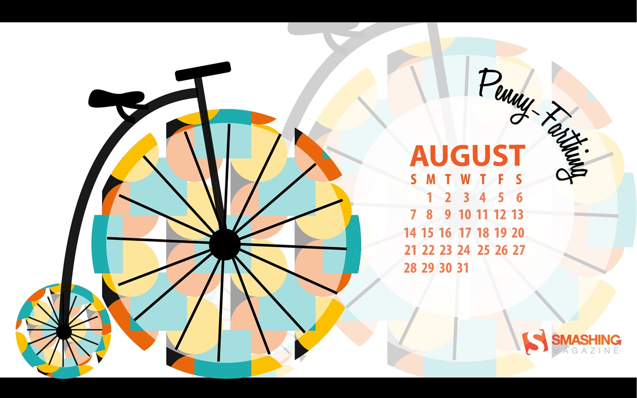 August 2016 Kalender Wallpaper (2) #13 - 1280x800