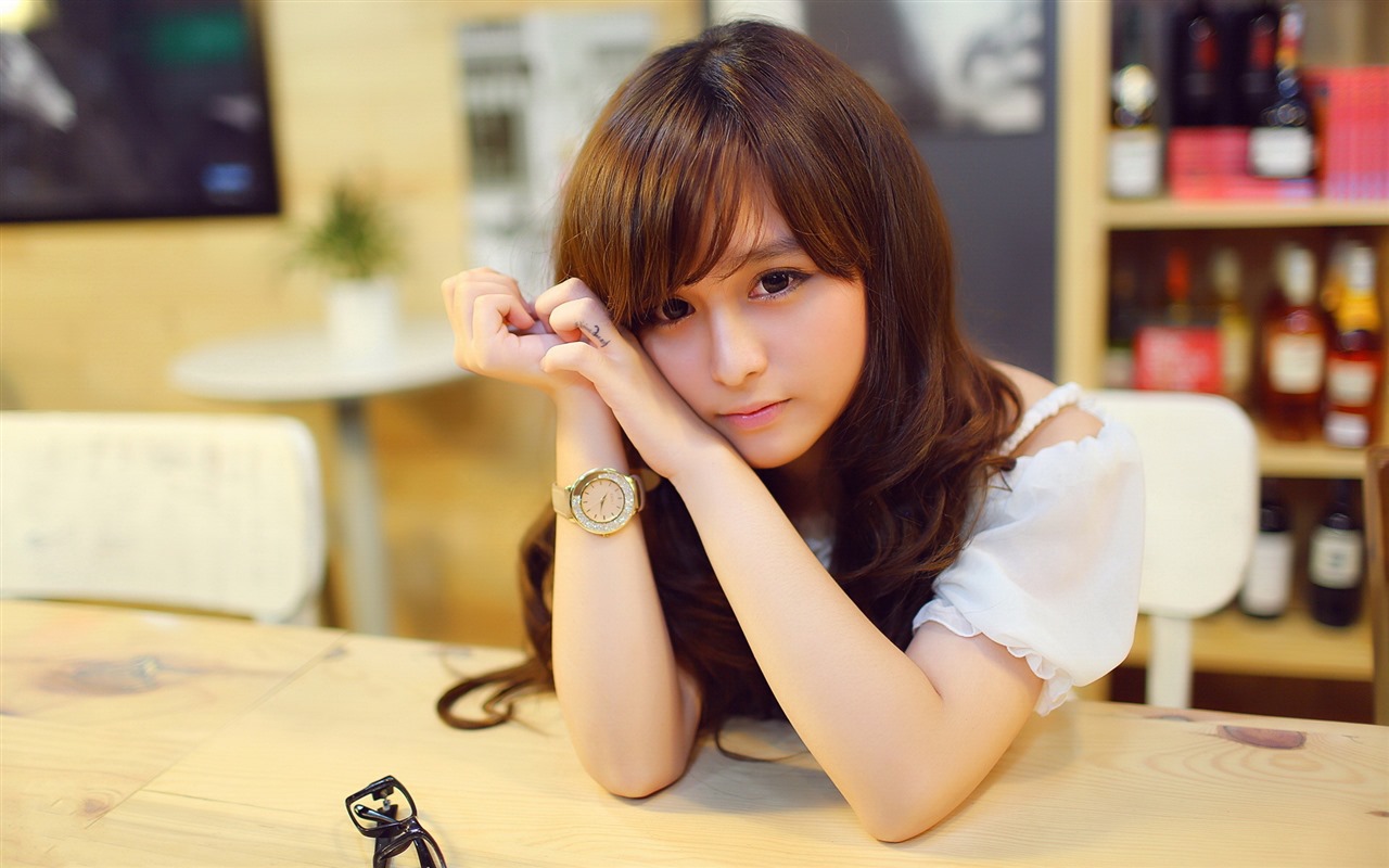 清純可愛年輕的亞洲女孩 高清壁紙合集(三) #5 - 1280x800
