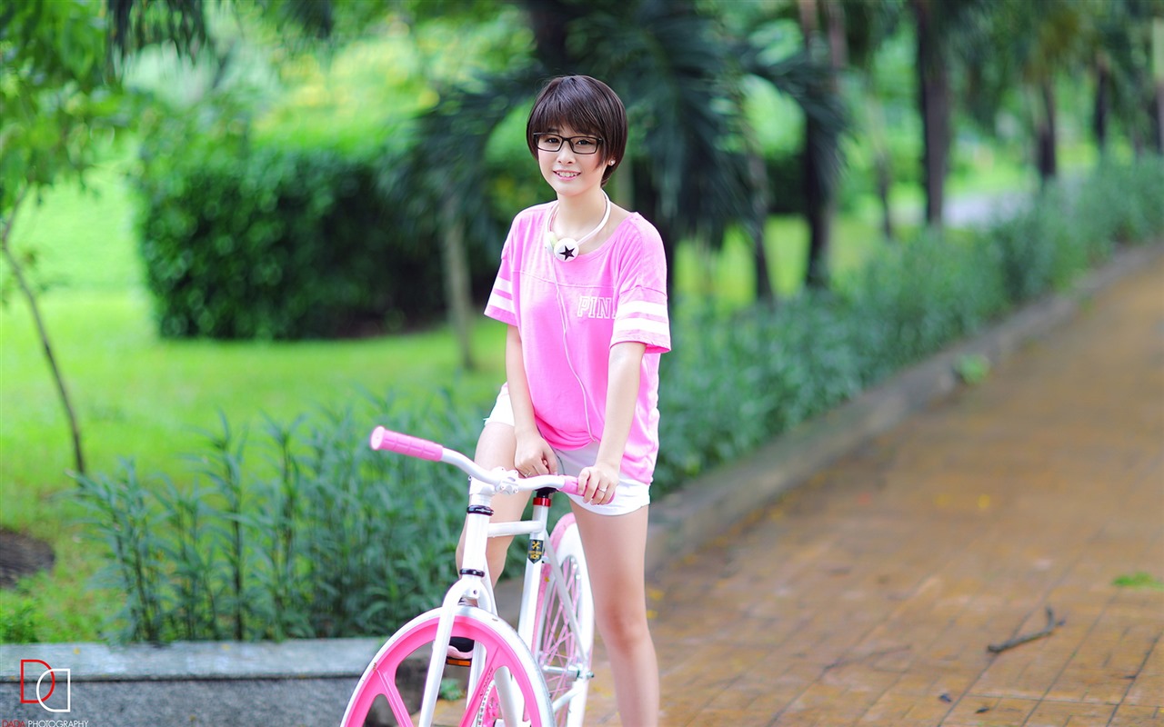 Pure and lovely young Asian girl HD wallpapers collection (4) #9 - 1280x800