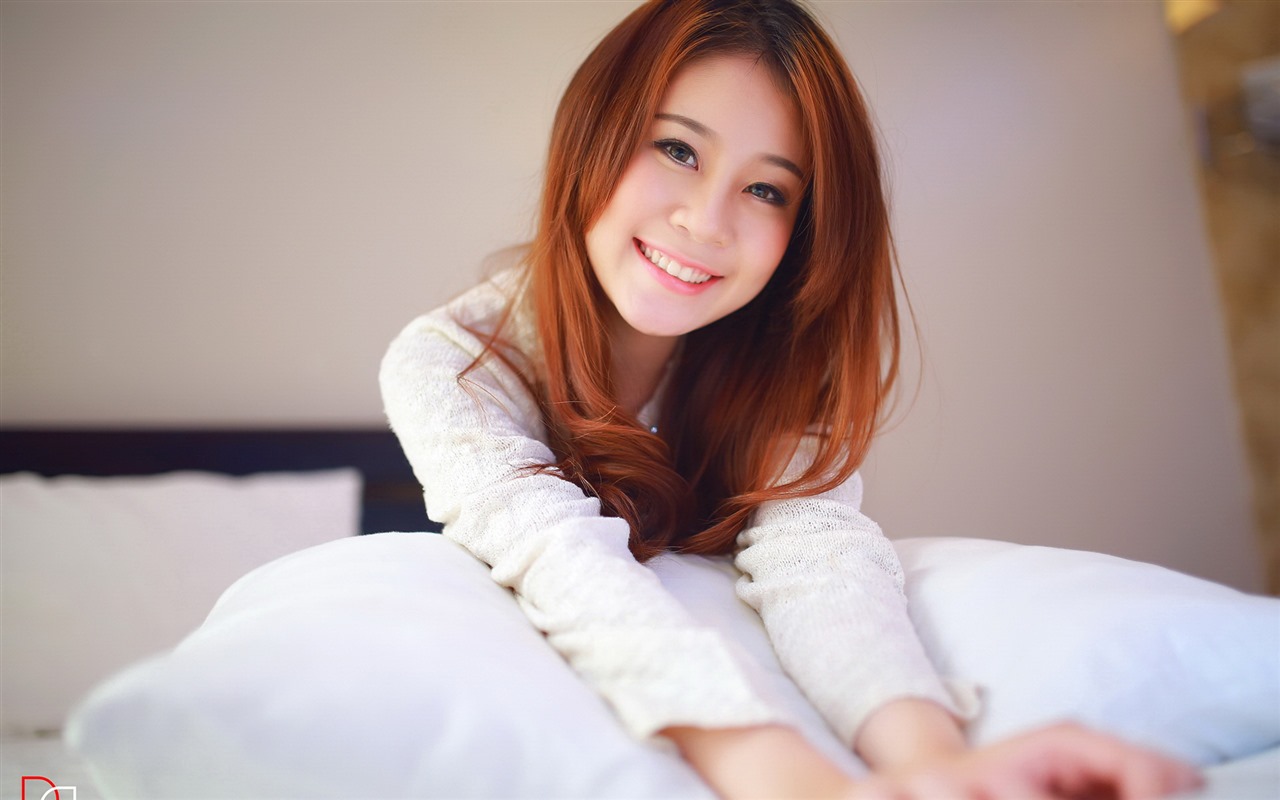 清纯可爱年轻的亚洲女孩 高清壁纸合集(四)14 - 1280x800