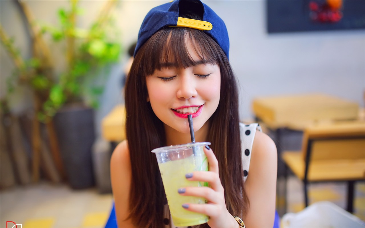 清純可愛年輕的亞洲女孩 高清壁紙合集(四) #16 - 1280x800