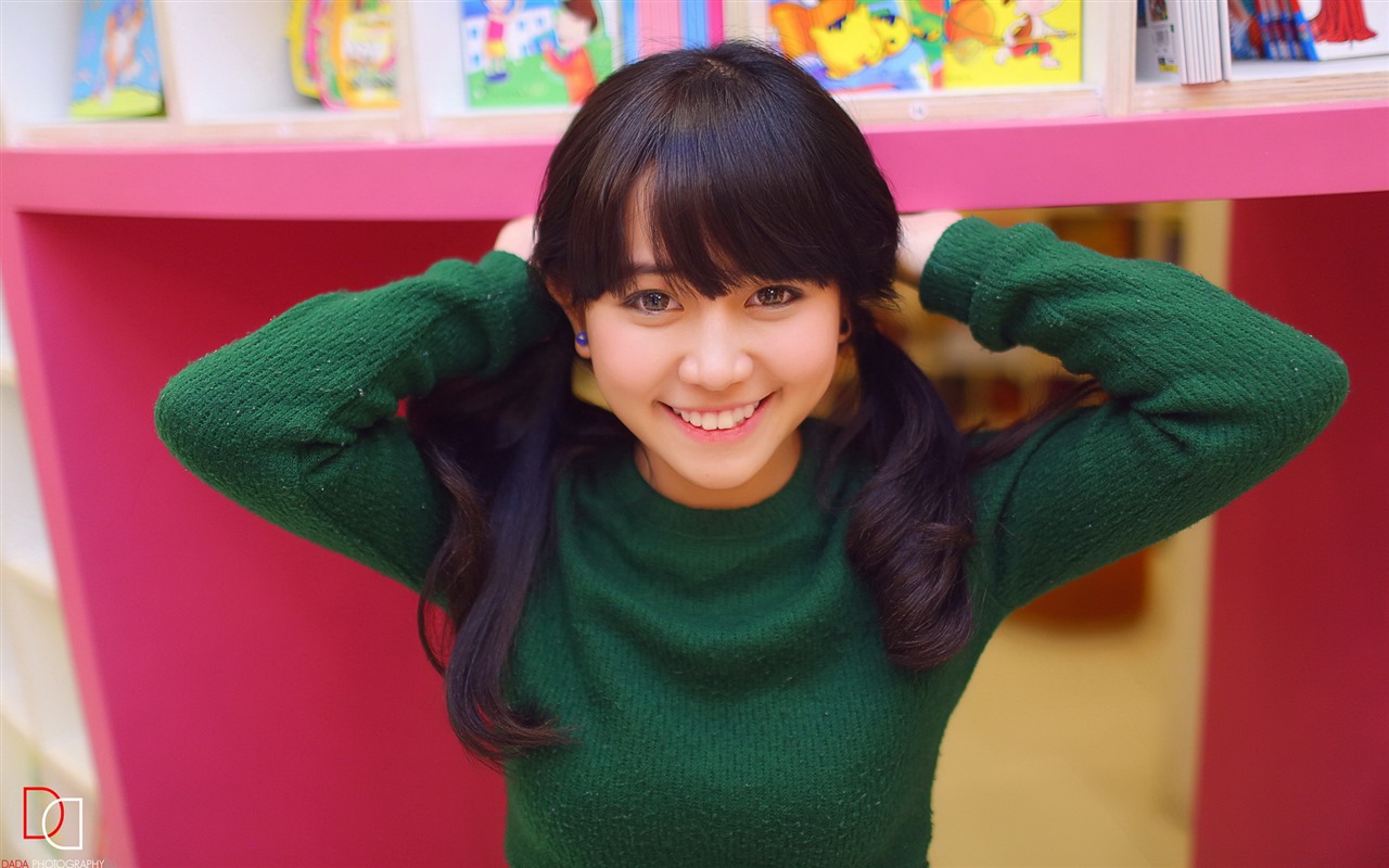 Pure and lovely young Asian girl HD wallpapers collection (4) #20 - 1280x800