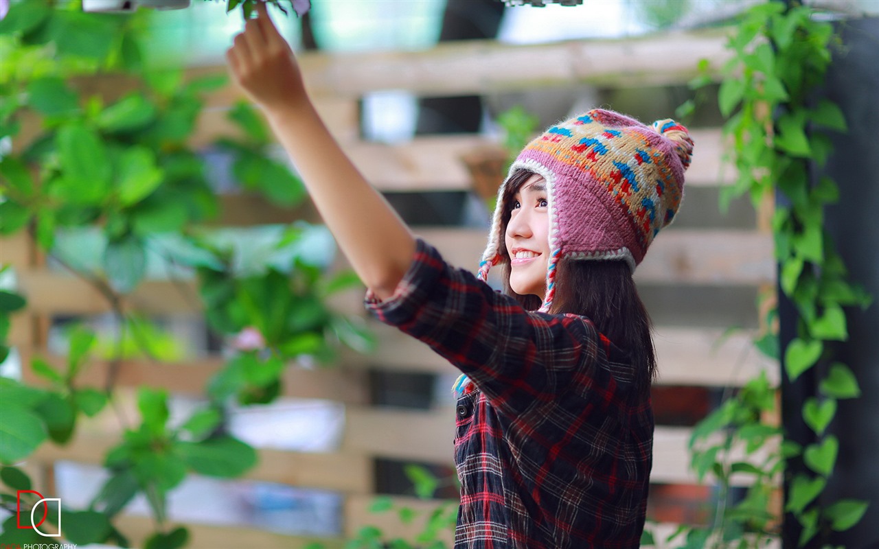 清純可愛年輕的亞洲女孩 高清壁紙合集(四) #32 - 1280x800
