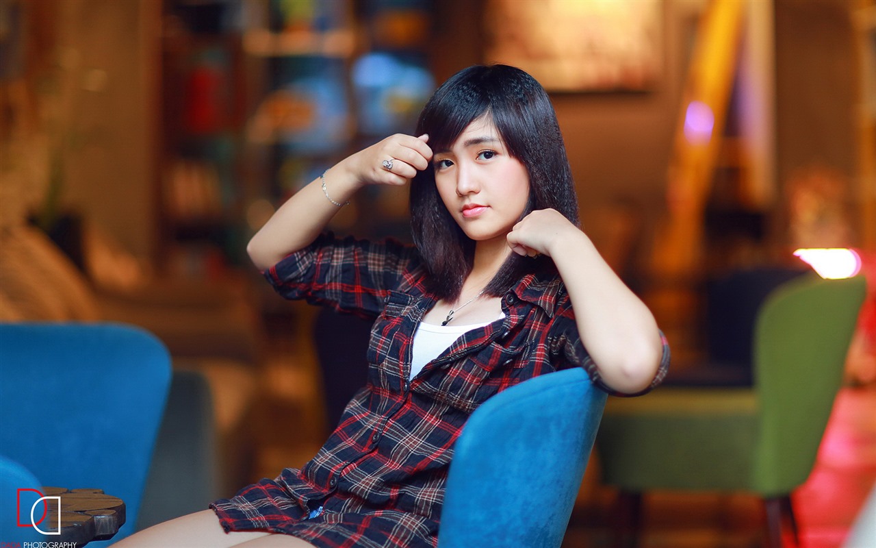 清純可愛年輕的亞洲女孩 高清壁紙合集(四) #33 - 1280x800