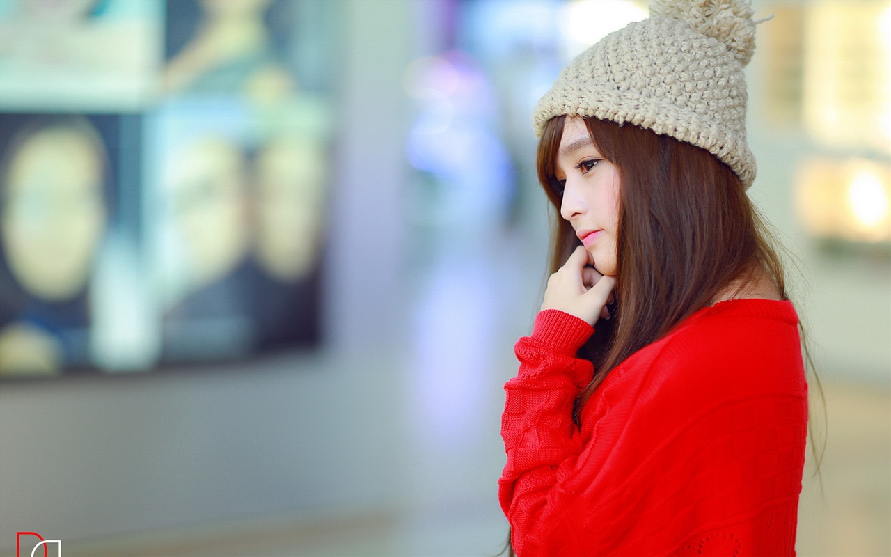 순수하고 사랑스러운 젊은 아시아 여자의 HD 월페이퍼 컬렉션 (5) #16 - 1280x800