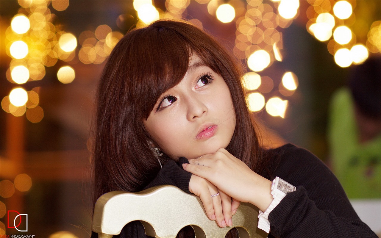 Reine und schöne junge asiatische Mädchen HD-Wallpaper  Kollektion (5) #25 - 1280x800