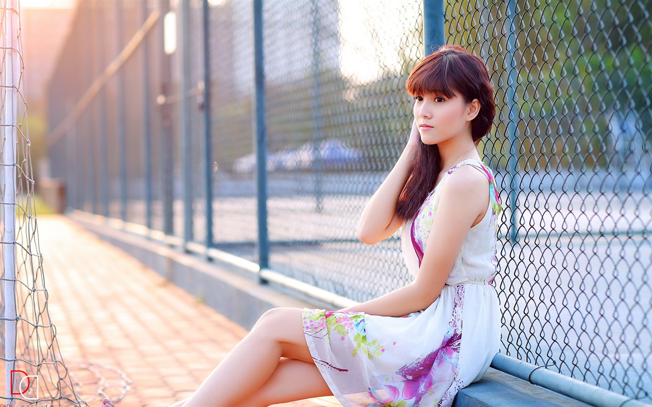 Reine und schöne junge asiatische Mädchen HD-Wallpaper  Kollektion (5) #31 - 1280x800