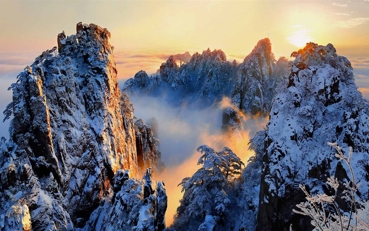 Prosinec 2016 Bing téma HD tapety (1) #1 - 1280x800