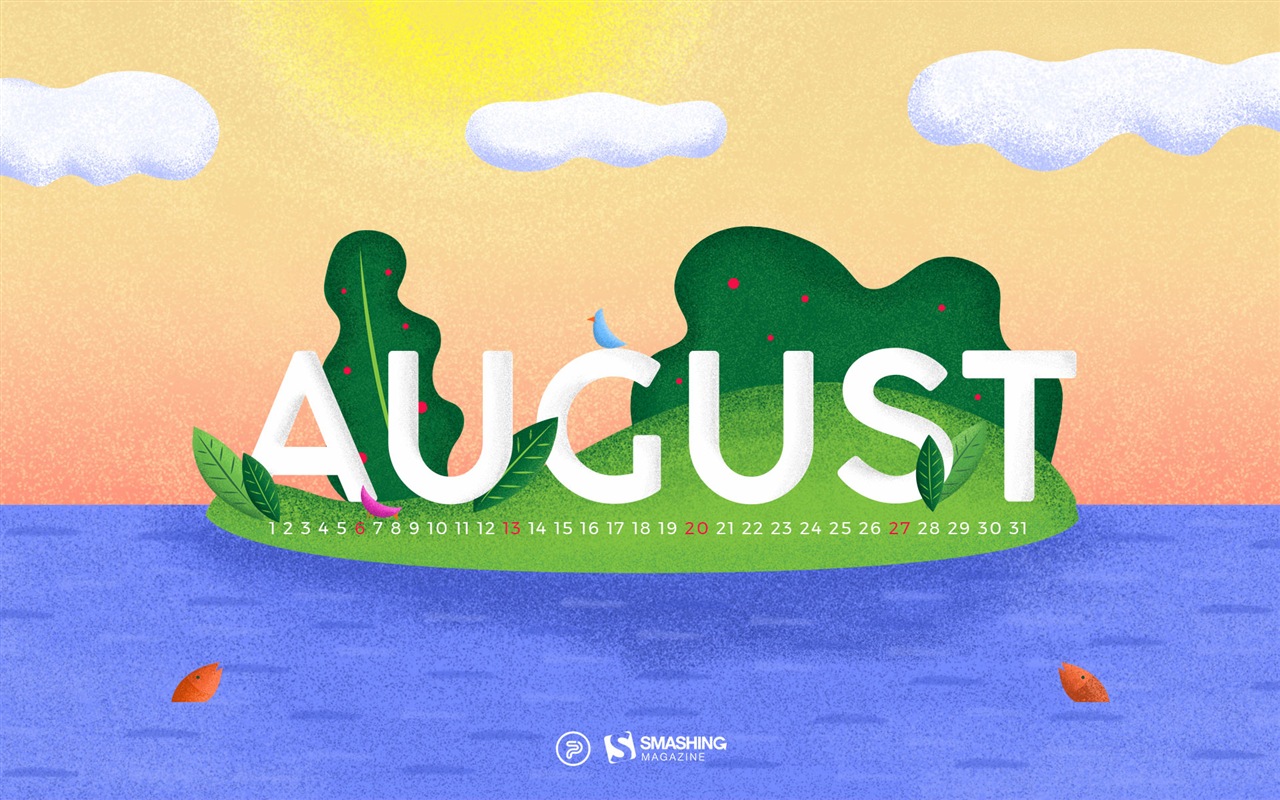 August 2017 calendar wallpaper #6 - 1280x800