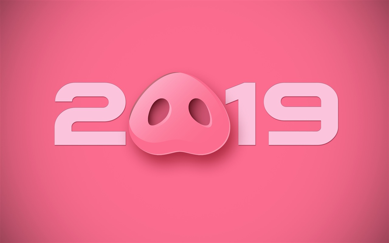 Happy New Year 2019 HD wallpapers #14 - 1280x800