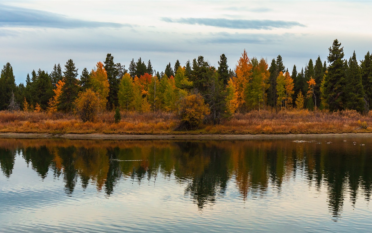 미국 그랜드 Teton 국립 공원 자연 풍경의 HD 월페이퍼 #18 - 1280x800