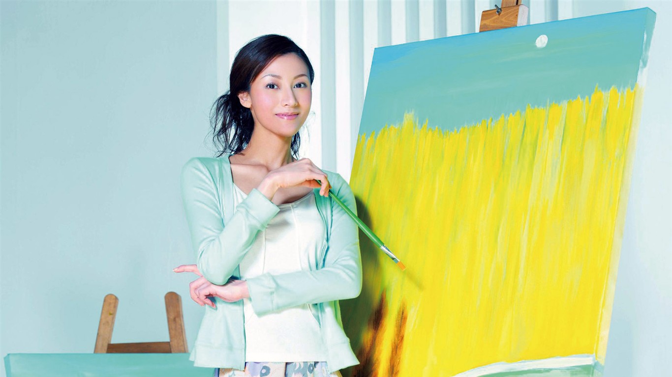 李嘉欣壁紙專輯 #22 - 1366x768