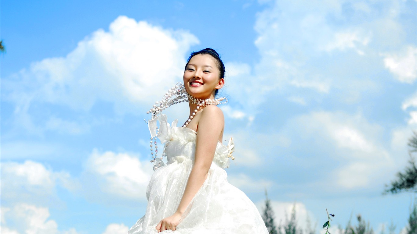 花樣年華美女壁紙 #5 - 1366x768
