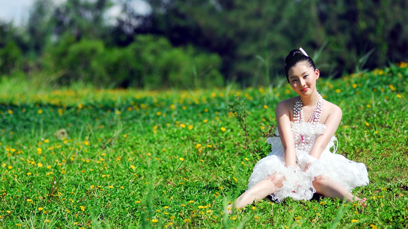 花樣年華美女壁紙 #14 - 1366x768
