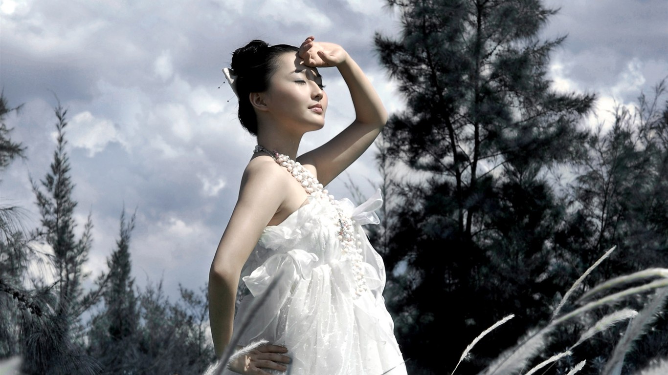 花樣年華美女壁紙 #20 - 1366x768