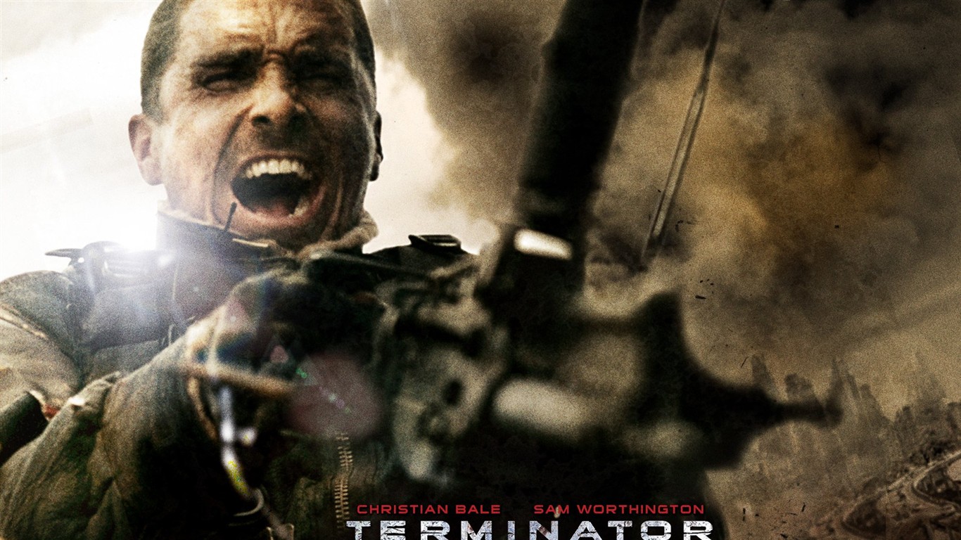 Terminator 4 Fondos de pantalla del disco #13 - 1366x768