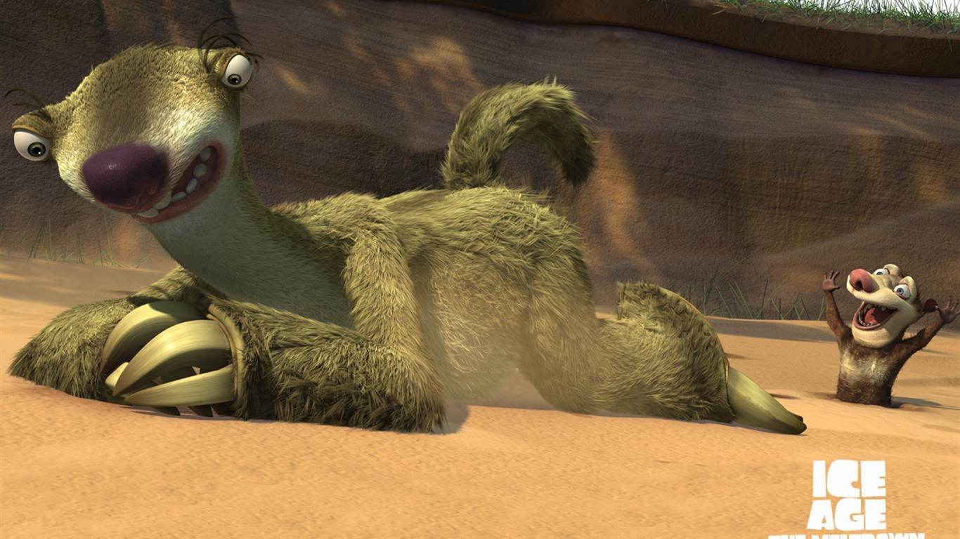 Ice Age 2 Wallpaper #8 - 1366x768