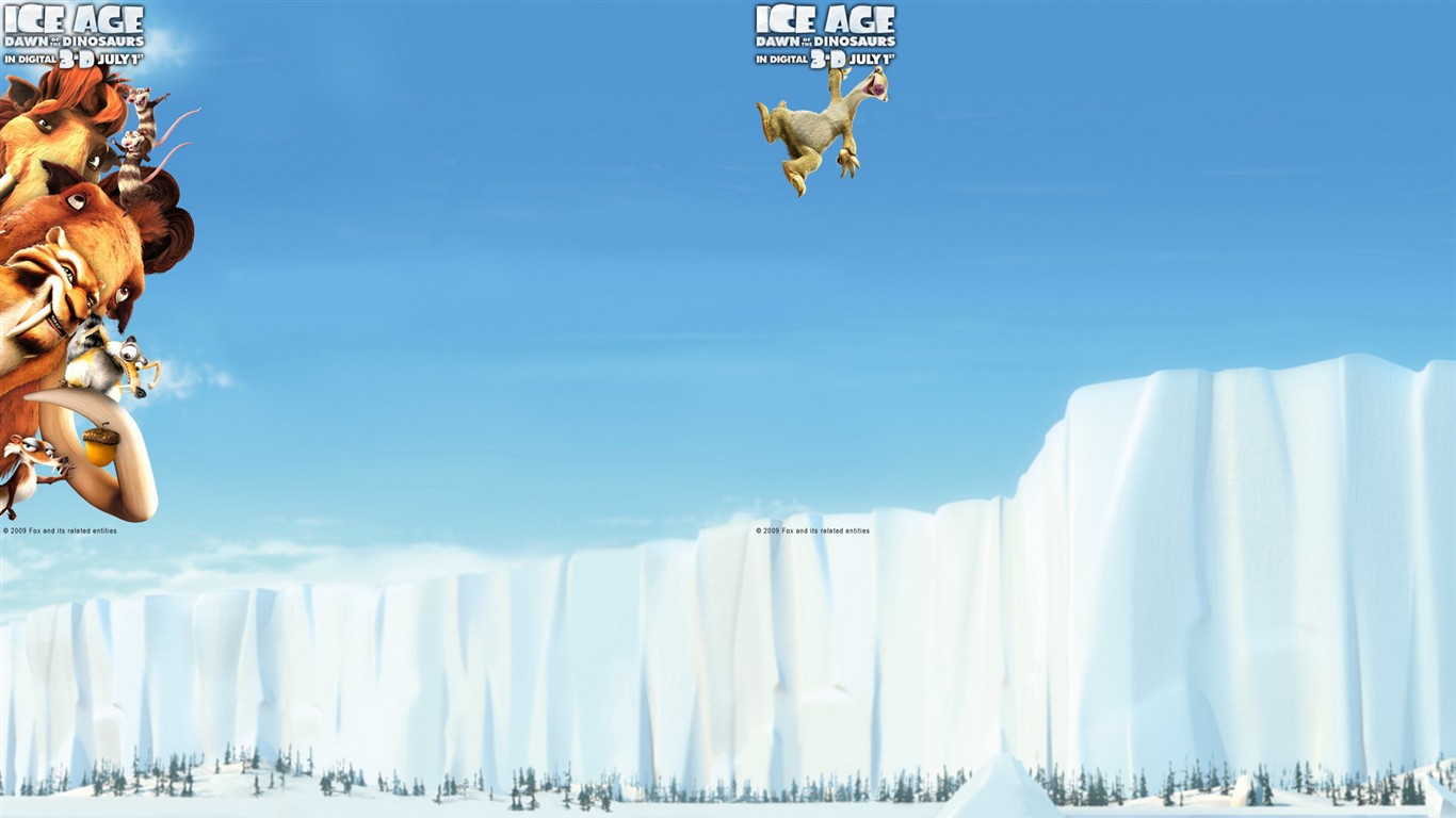 Ice Age 3 wallpaper #12 - 1366x768