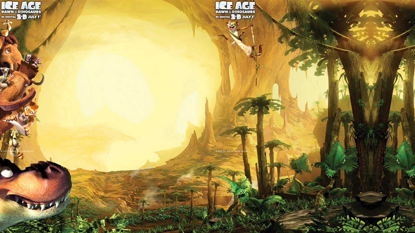 Ice Age 3 wallpaper #13 - 1366x768