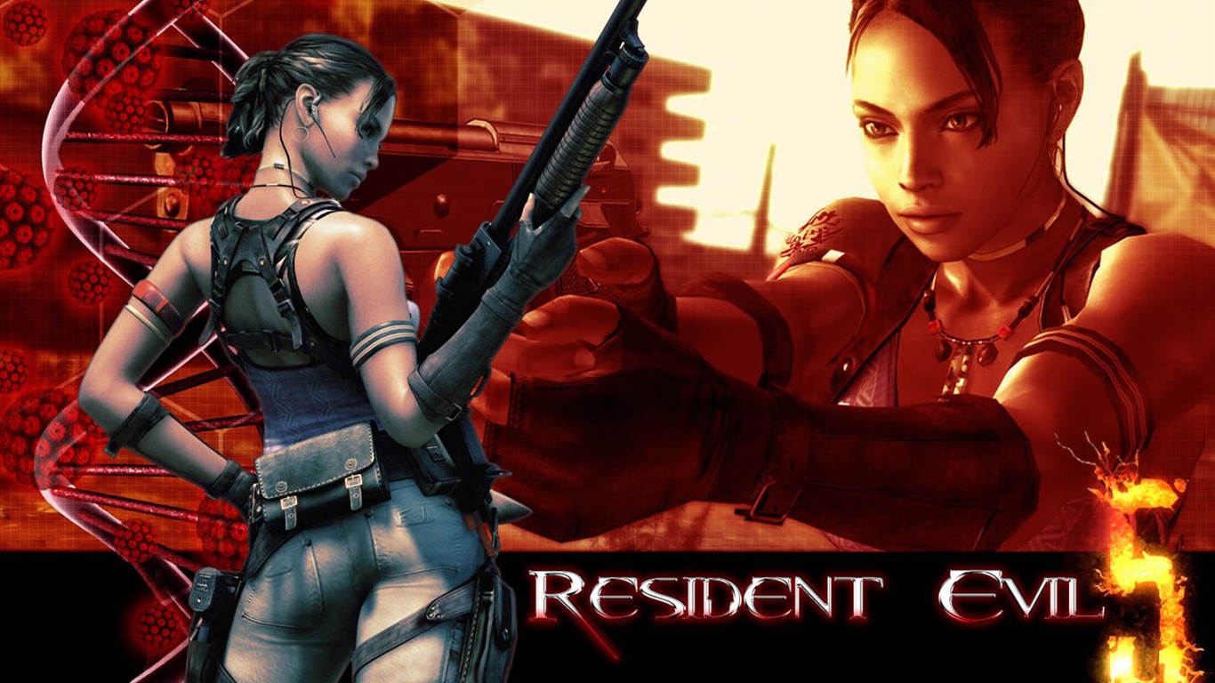 Resident Evil 5 Álbum Wallpaper #1 - 1366x768