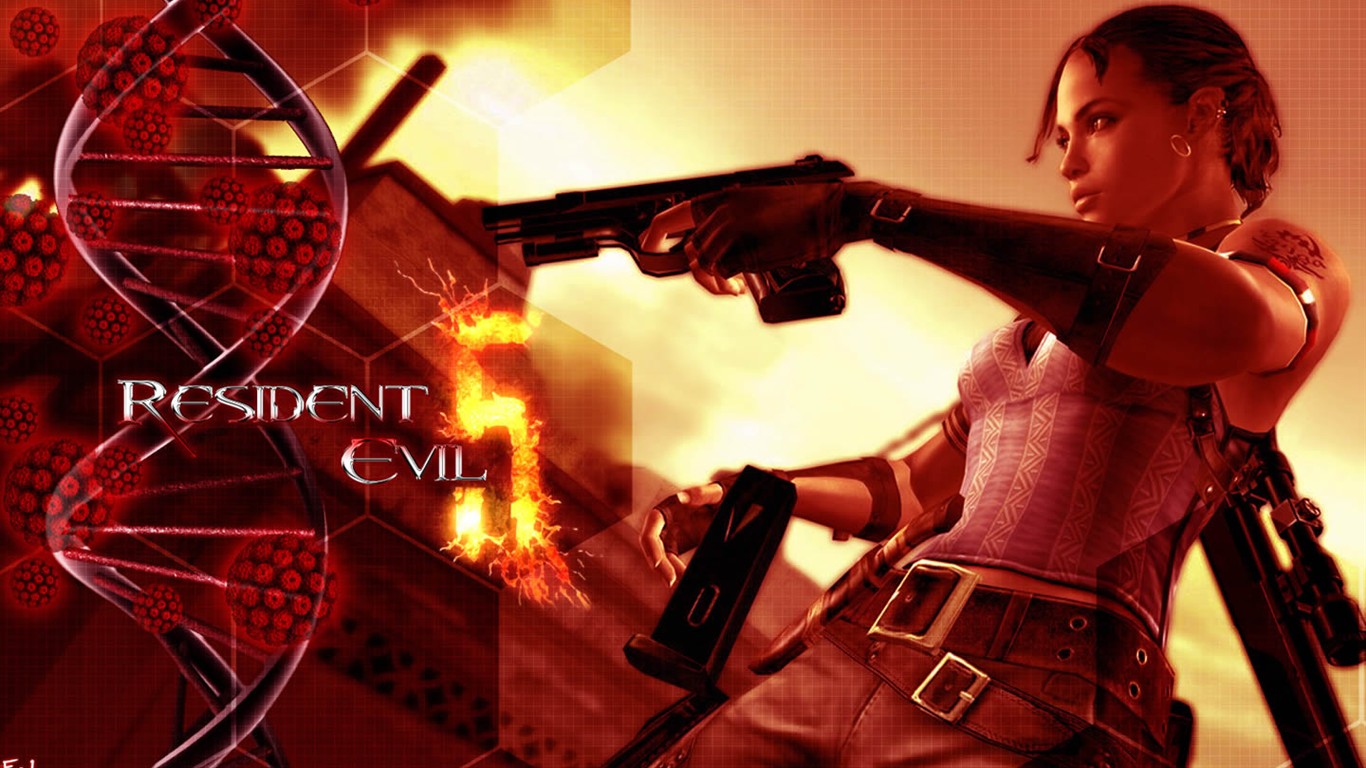 Resident Evil 5 Album Fond d'écran #6 - 1366x768