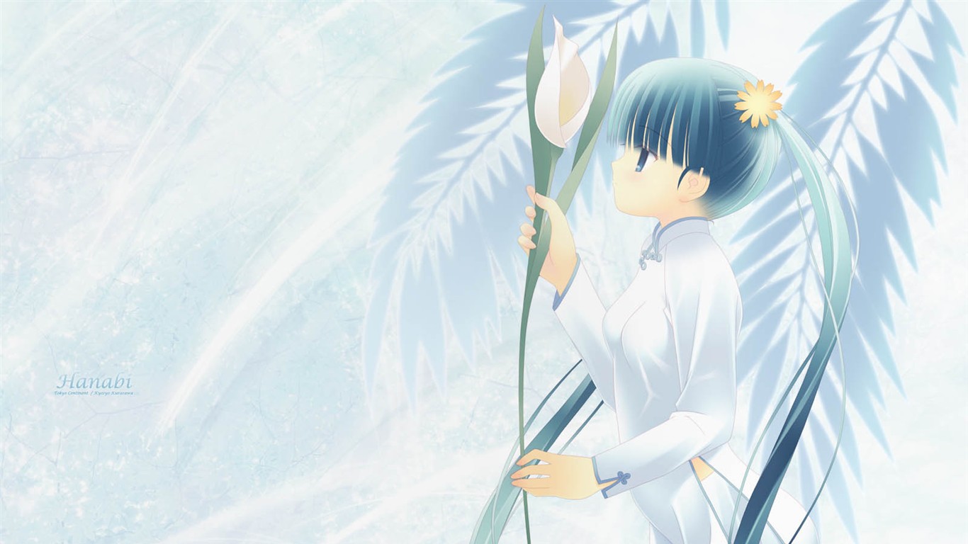 Krásný Anime Tapeta #3 - 1366x768
