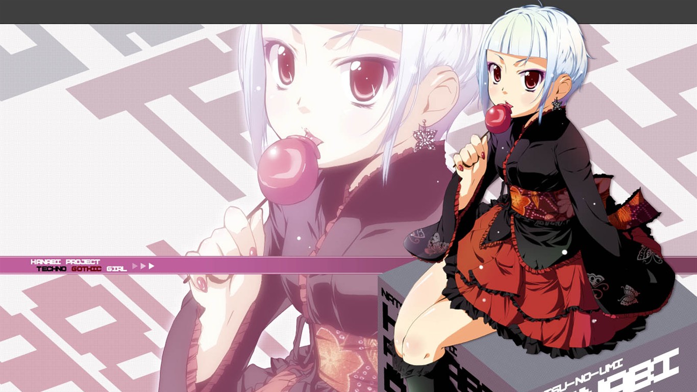 Krásný Anime Tapeta #34 - 1366x768