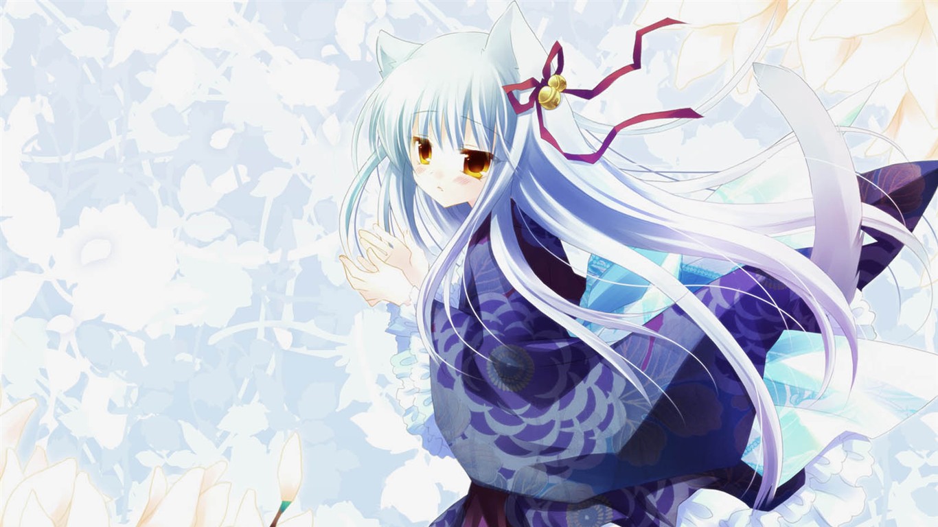 Krásný Anime Tapeta #40 - 1366x768