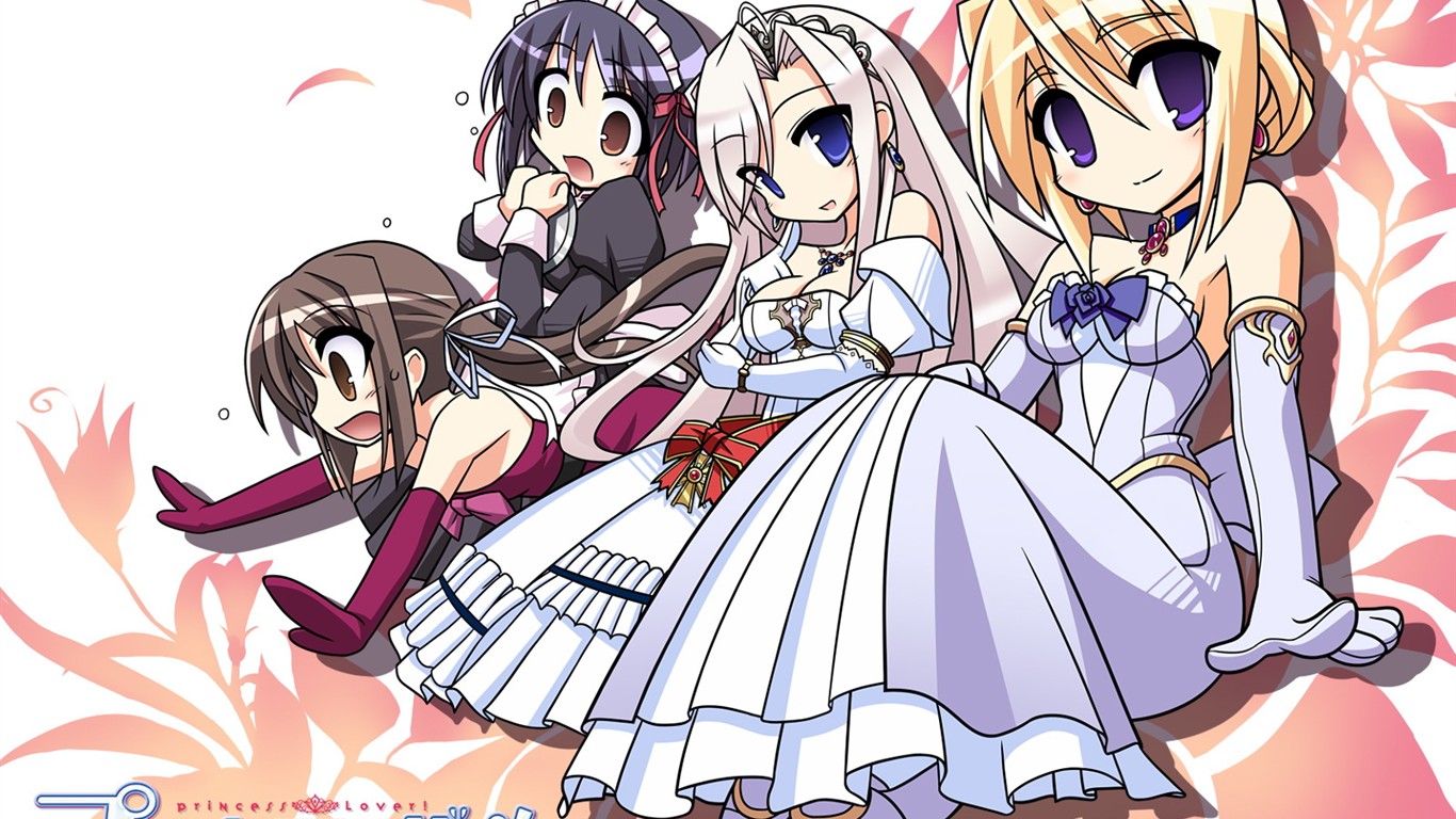 公主戀人高清壁紙 #1 - 1366x768