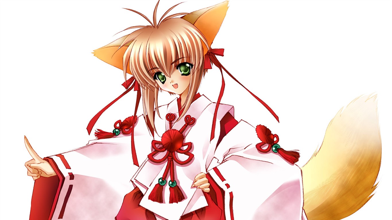 日本CG動漫美女 #16 - 1366x768
