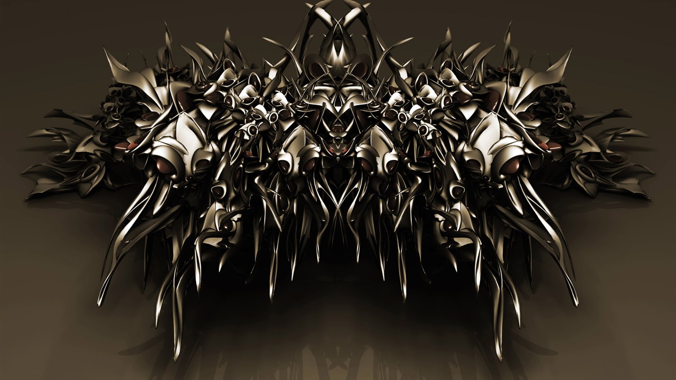 3D Design Wallpaper (1) #16 - 1366x768