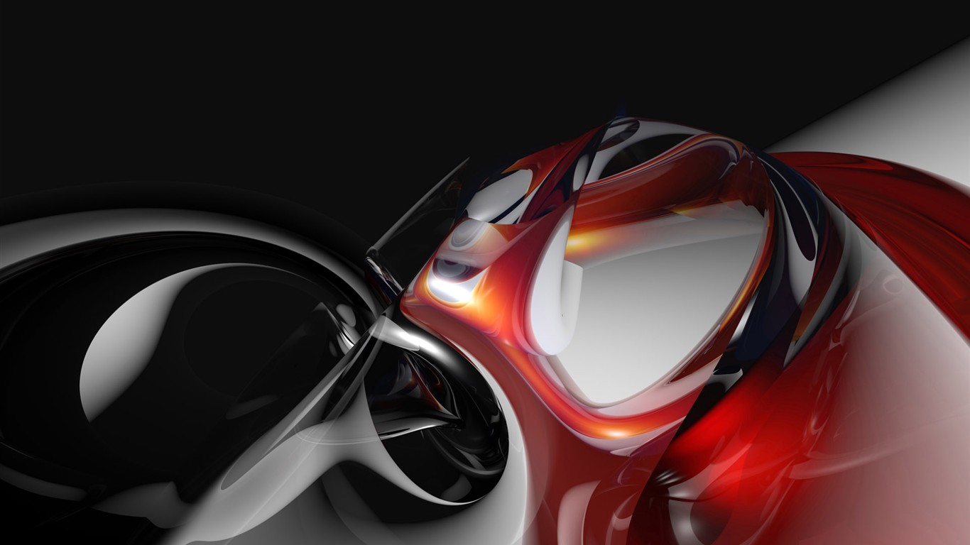 3D Design Wallpaper (1) #17 - 1366x768