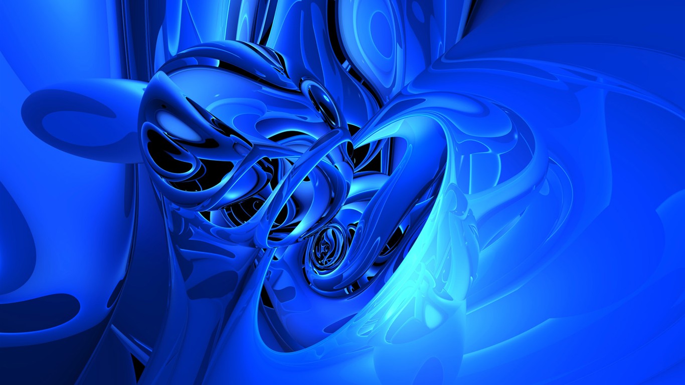 3D Design Wallpaper (1) #35 - 1366x768