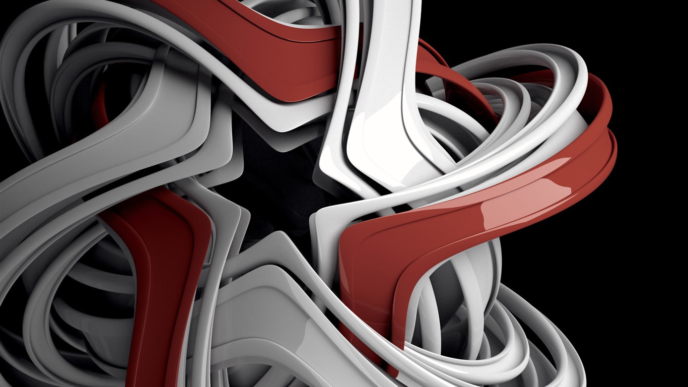 3D Design Wallpaper (1) #38 - 1366x768