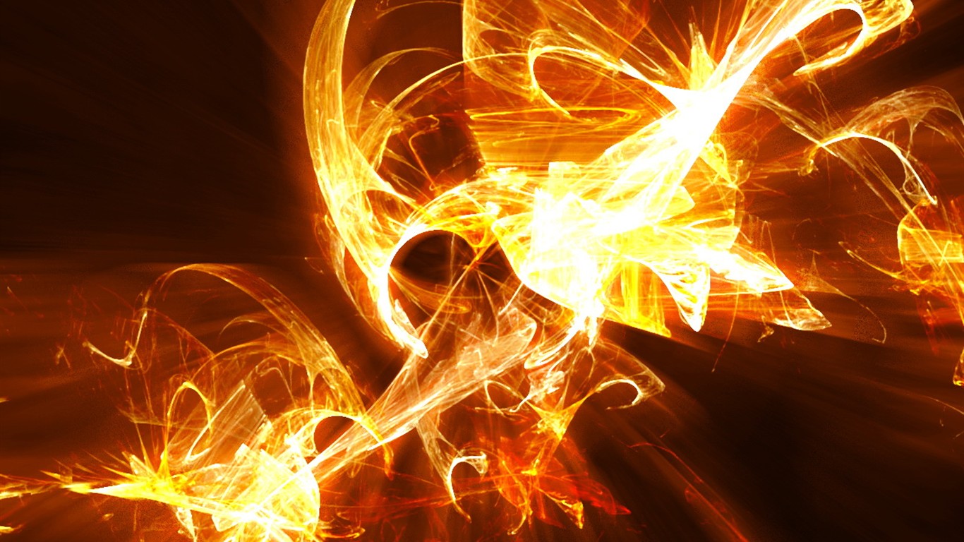 Fireworks wallpaper theme of creativity #14 - 1366x768