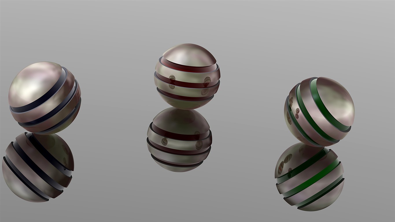 3D立體設計壁紙(二) #13 - 1366x768