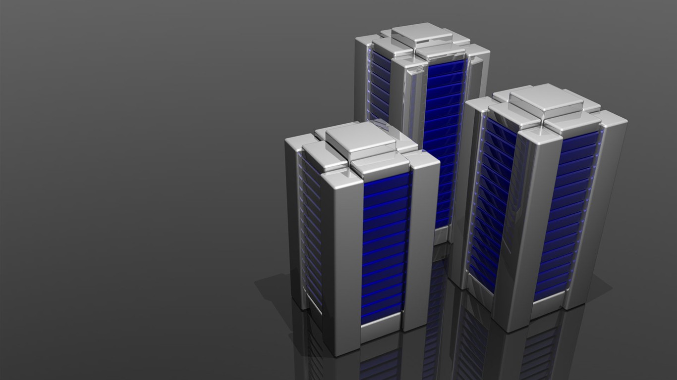 3D立體設計壁紙(二) #24 - 1366x768
