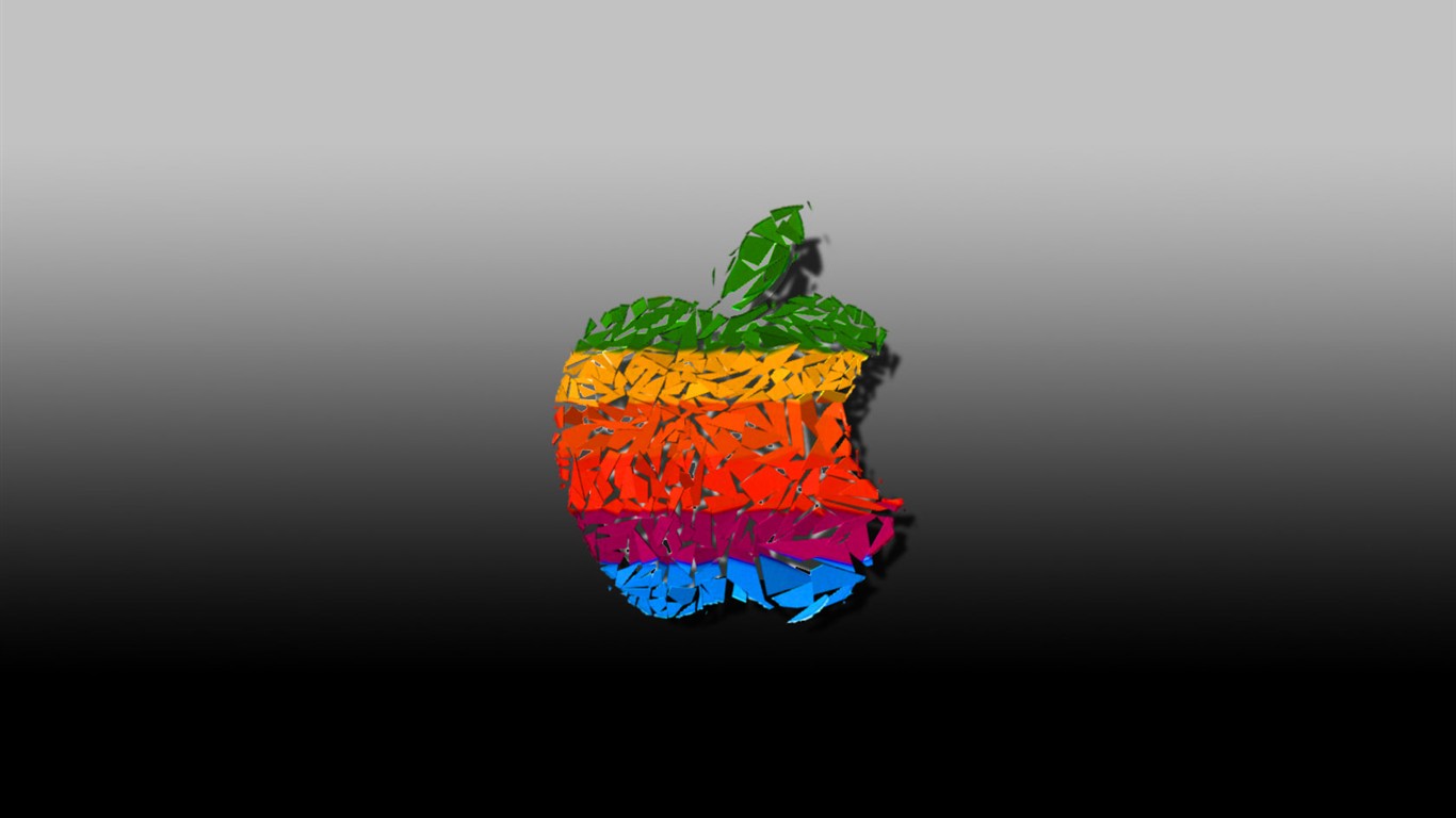 Apple Creative Design Wallpaper #23 - 1366x768