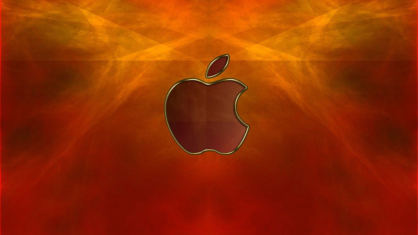 Apple Creative Design Wallpaper #25 - 1366x768