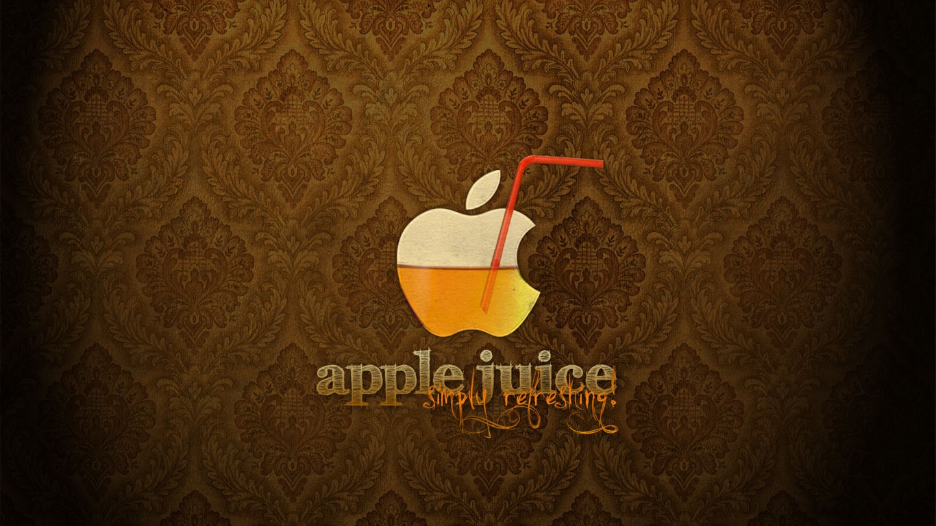 Apple Creative Design Wallpaper #26 - 1366x768