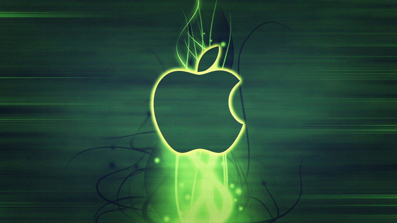 Apple Creative Design Wallpaper #29 - 1366x768