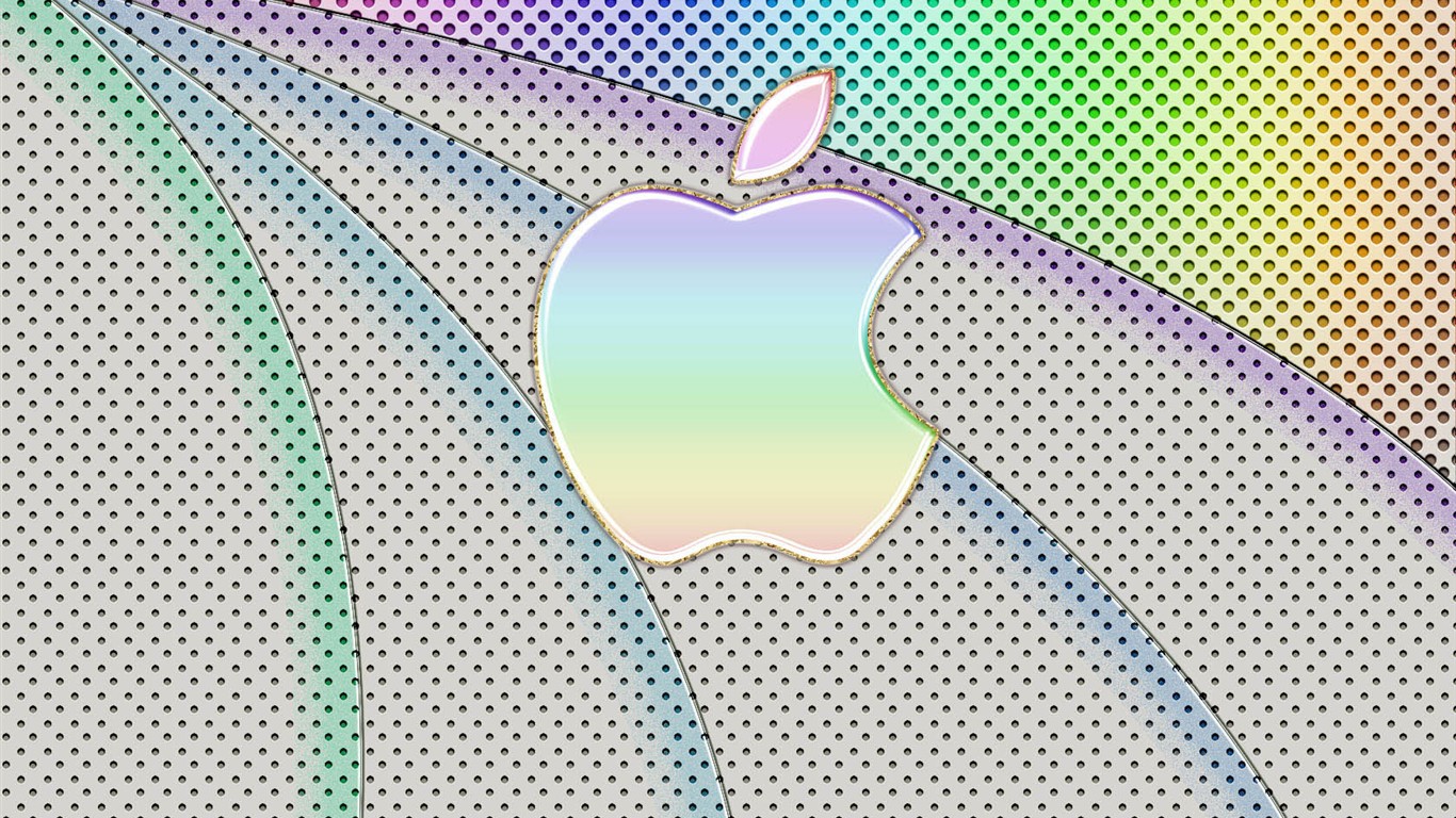 Apple Creative Design Wallpaper #33 - 1366x768