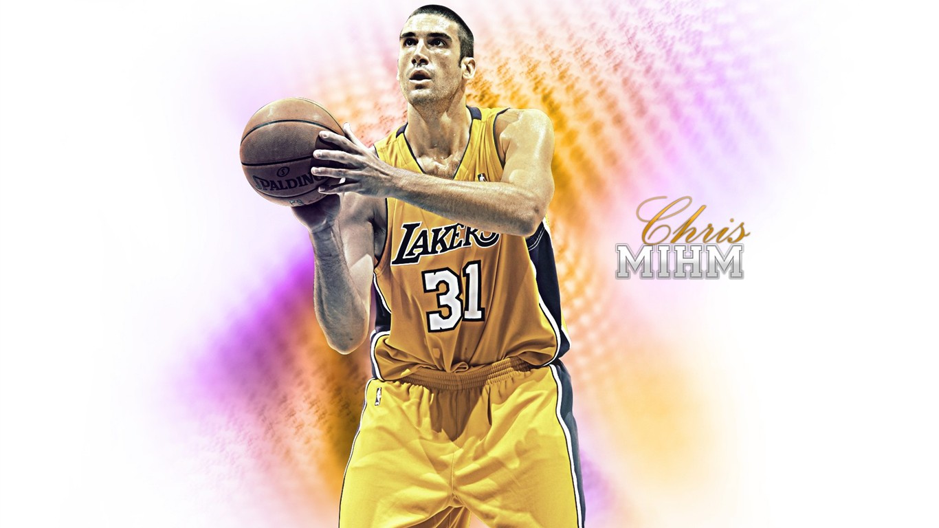 Los Angeles Lakers Oficiální Wallpaper #5 - 1366x768