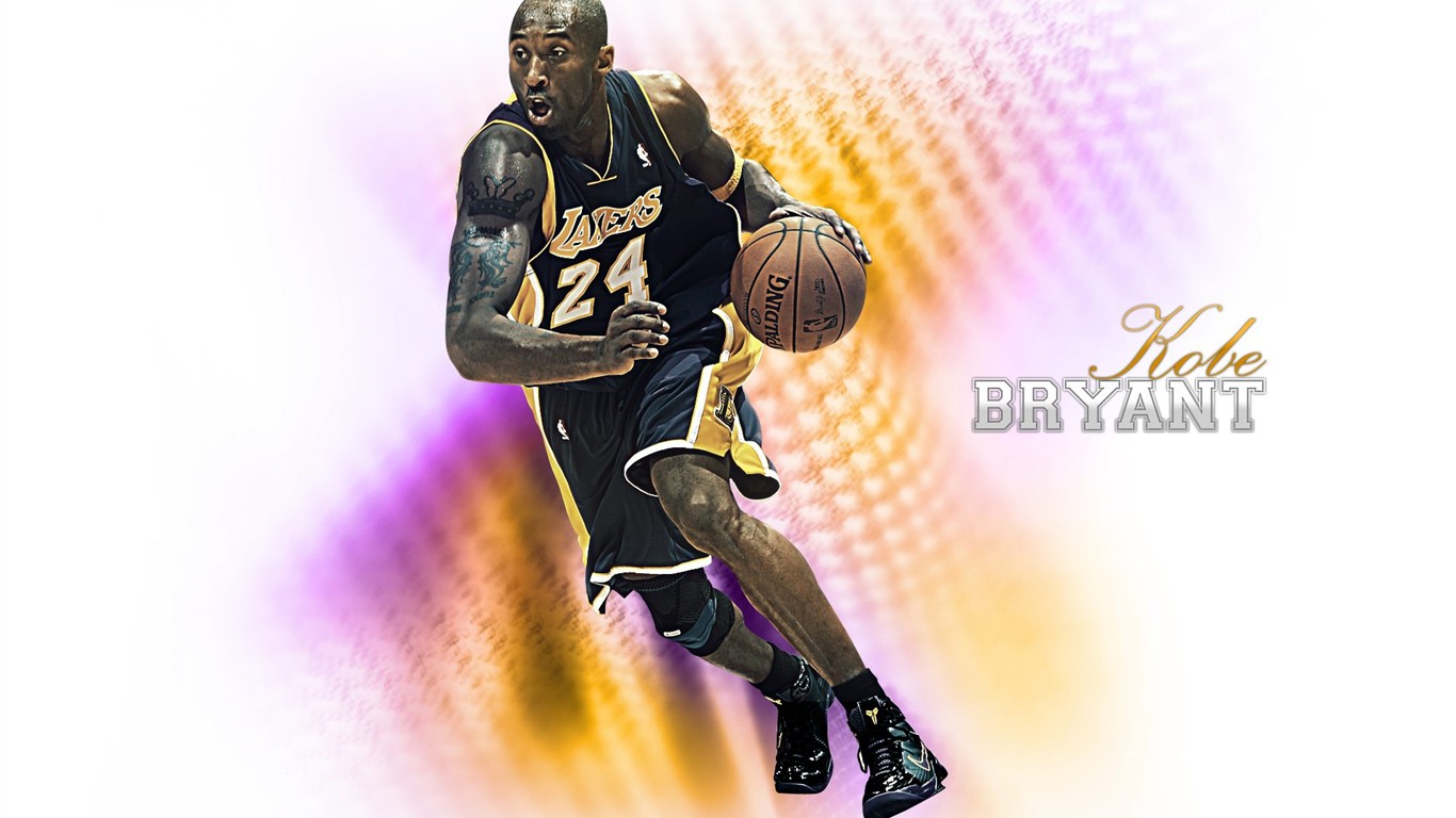 Los Angeles Lakers Oficiální Wallpaper #15 - 1366x768